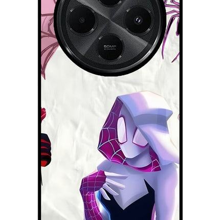 Gwen Verse Redmi A4 5G Glass Case Back Cover by Casekaro