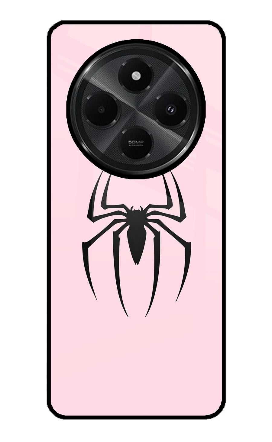 Peter Symbol Redmi A4 5G Back Cover, Glass case