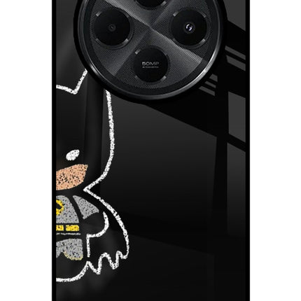 Bat Kitty Redmi A4 5G Glass Case Back Cover by Casekaro