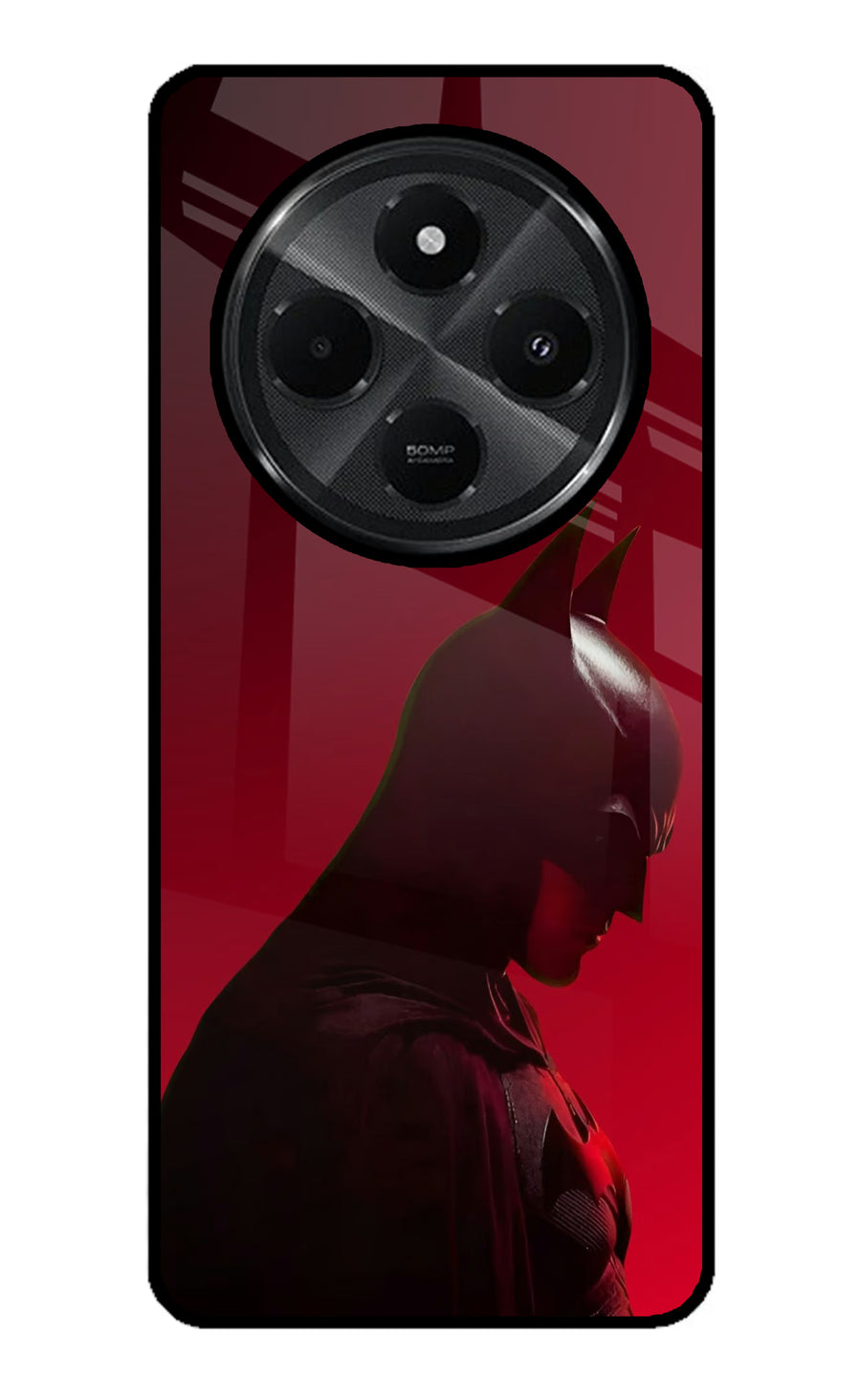 Dark Knight Redmi A4 5G Back Cover, Glass case