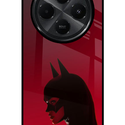 Night Thief Redmi A4 5G Glass Case Back Cover by Casekaro