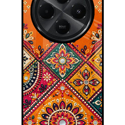 Kutch Glow Redmi A4 5G Glass Case Back Cover by Casekaro