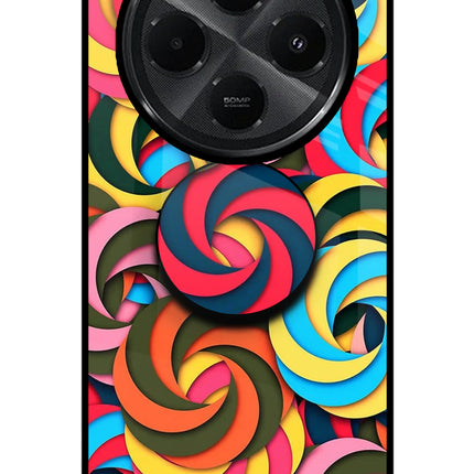 Spiral Pattern Redmi A4 5G Pop Case by Casekaro