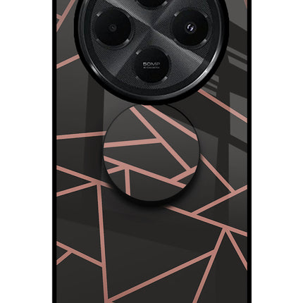 Geometric Pattern Redmi A4 5G Pop Case by Casekaro