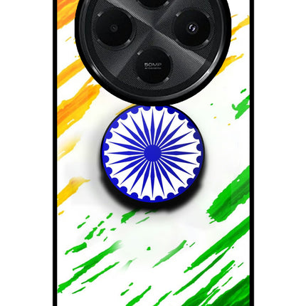 Indian Flag Ashoka Chakra Redmi A4 5G Pop Case by Casekaro