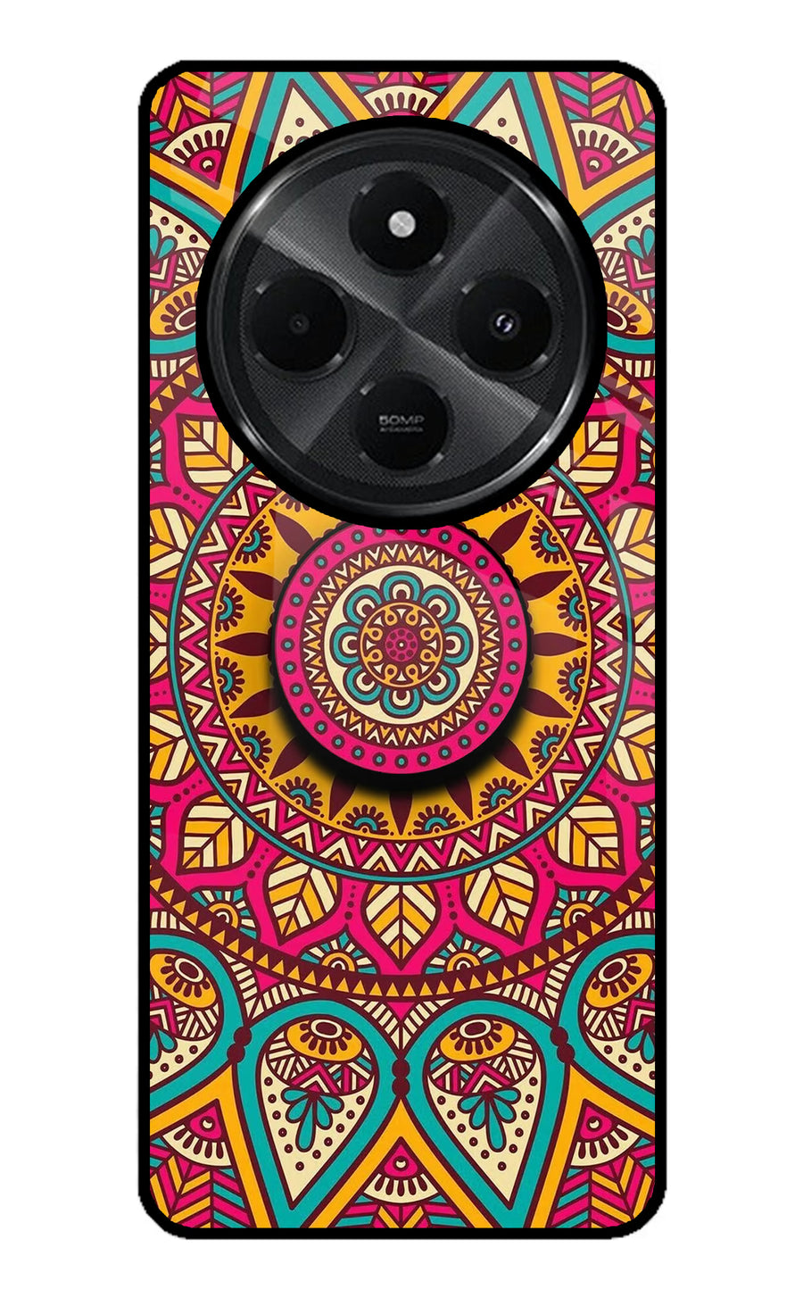 Mandala Redmi A4 5G Pop Case, Glass case