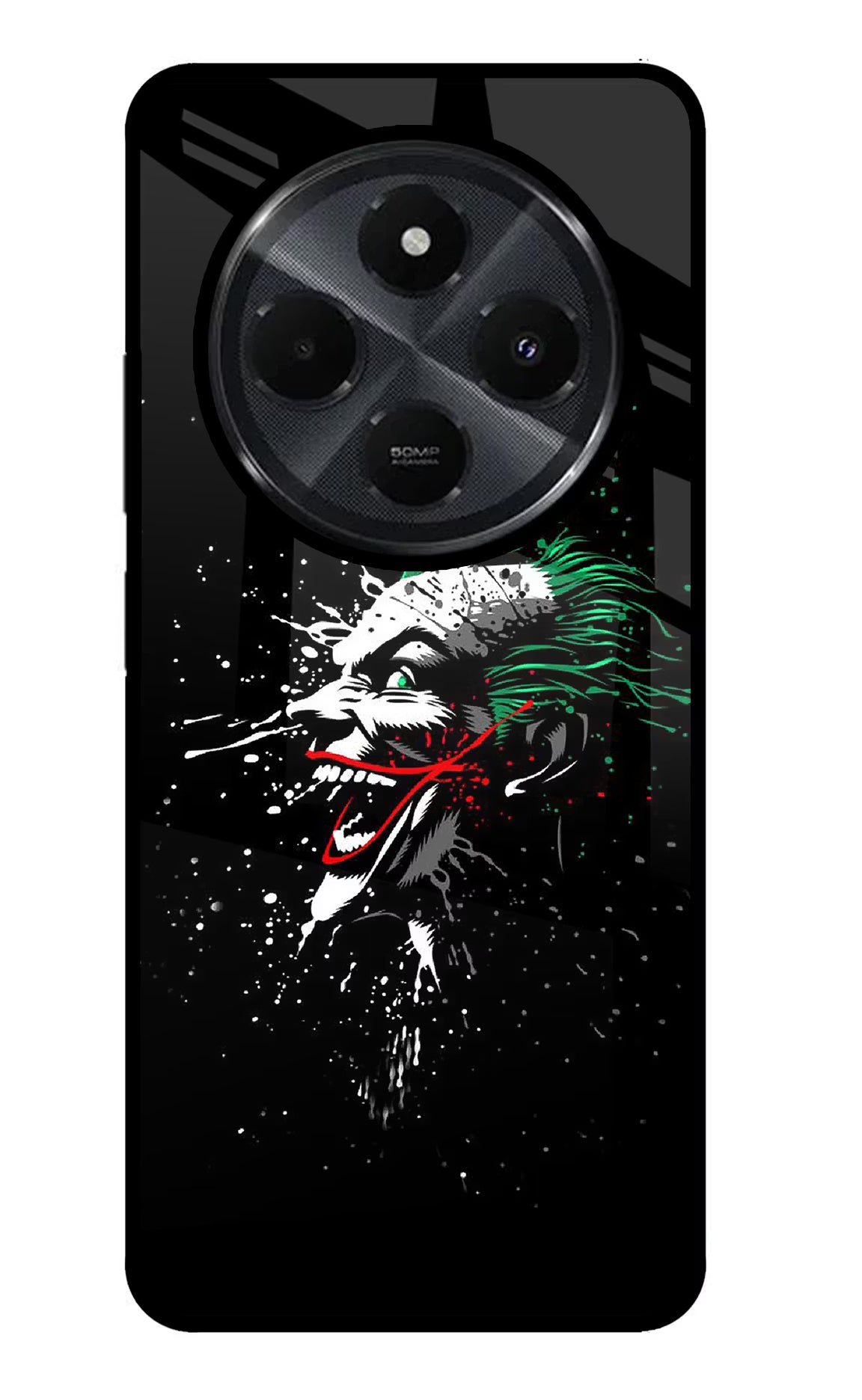 Joker Redmi 14C 5G Glass Case Back Cover by Casekaro