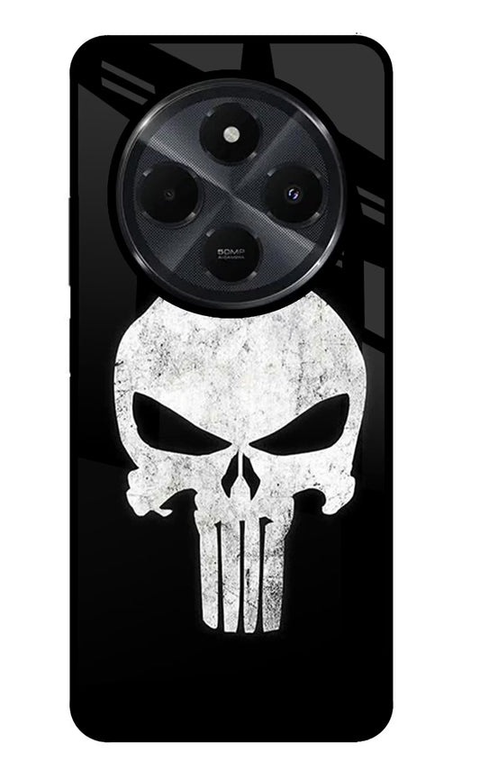 Punisher Skull Redmi 14C 5G Glass Case