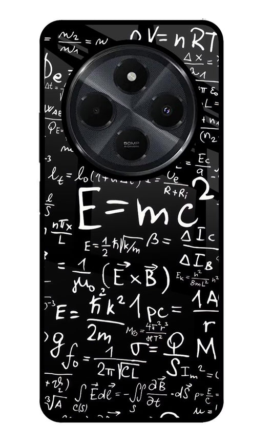 Physics Formula Redmi 14C 5G Glass Case