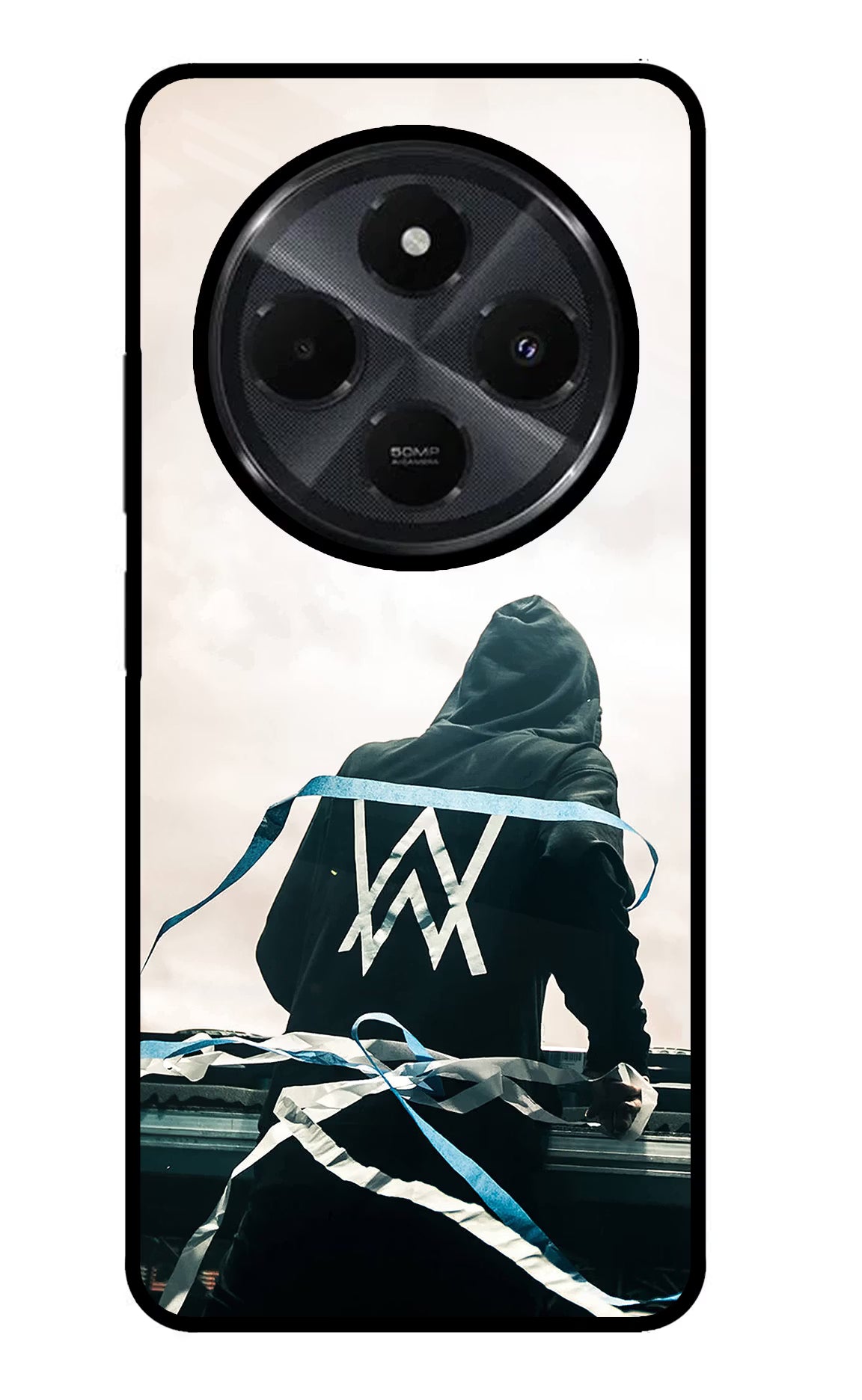 Alan Walker Redmi 14C 5G Glass Case