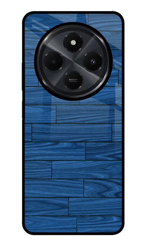 Wooden Texture Redmi 14C 5G Glass Case