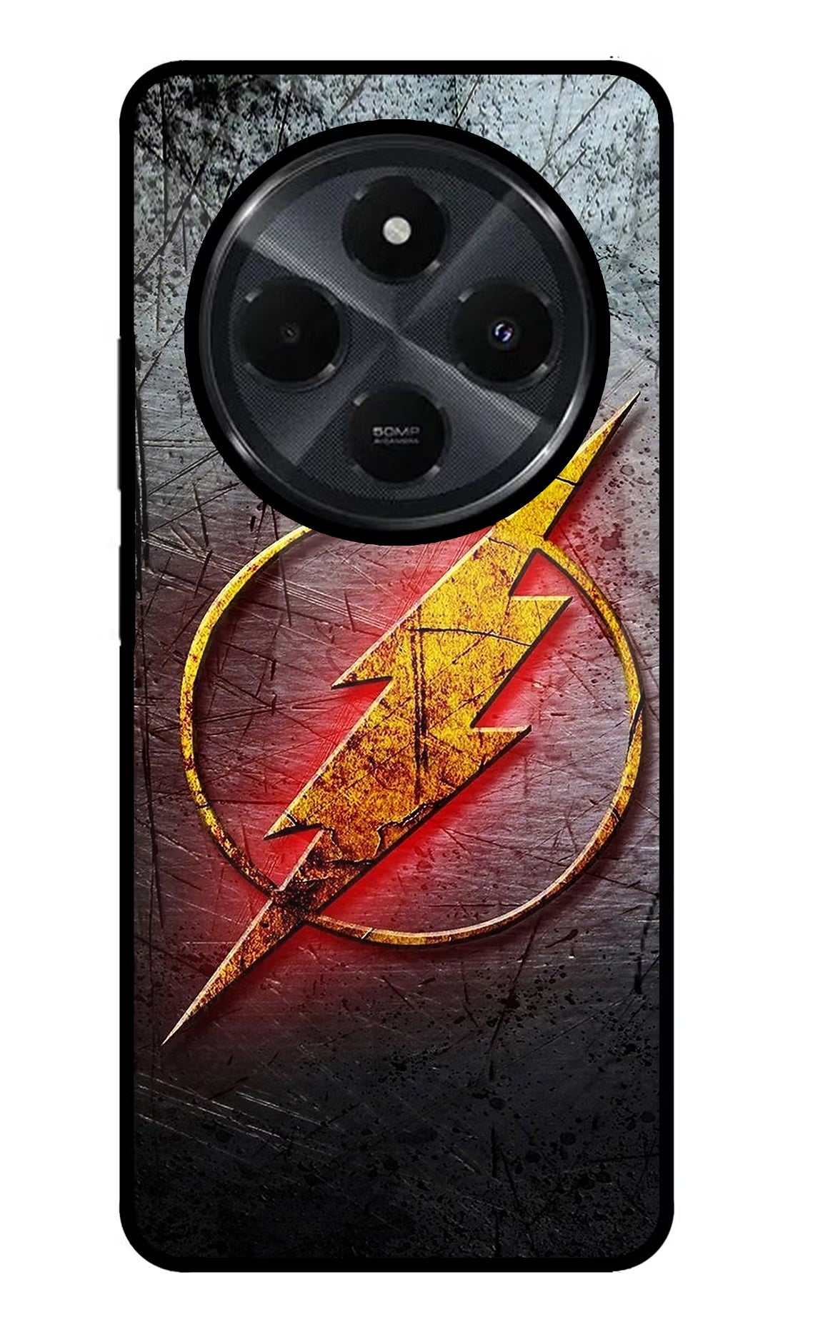 Flash Redmi 14C 5G Glass Case Back Cover by Casekaro
