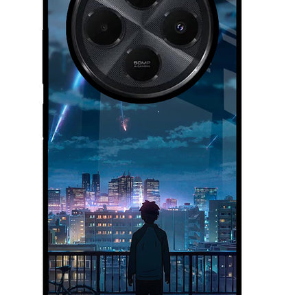 Anime Redmi 14C 5G Glass Case