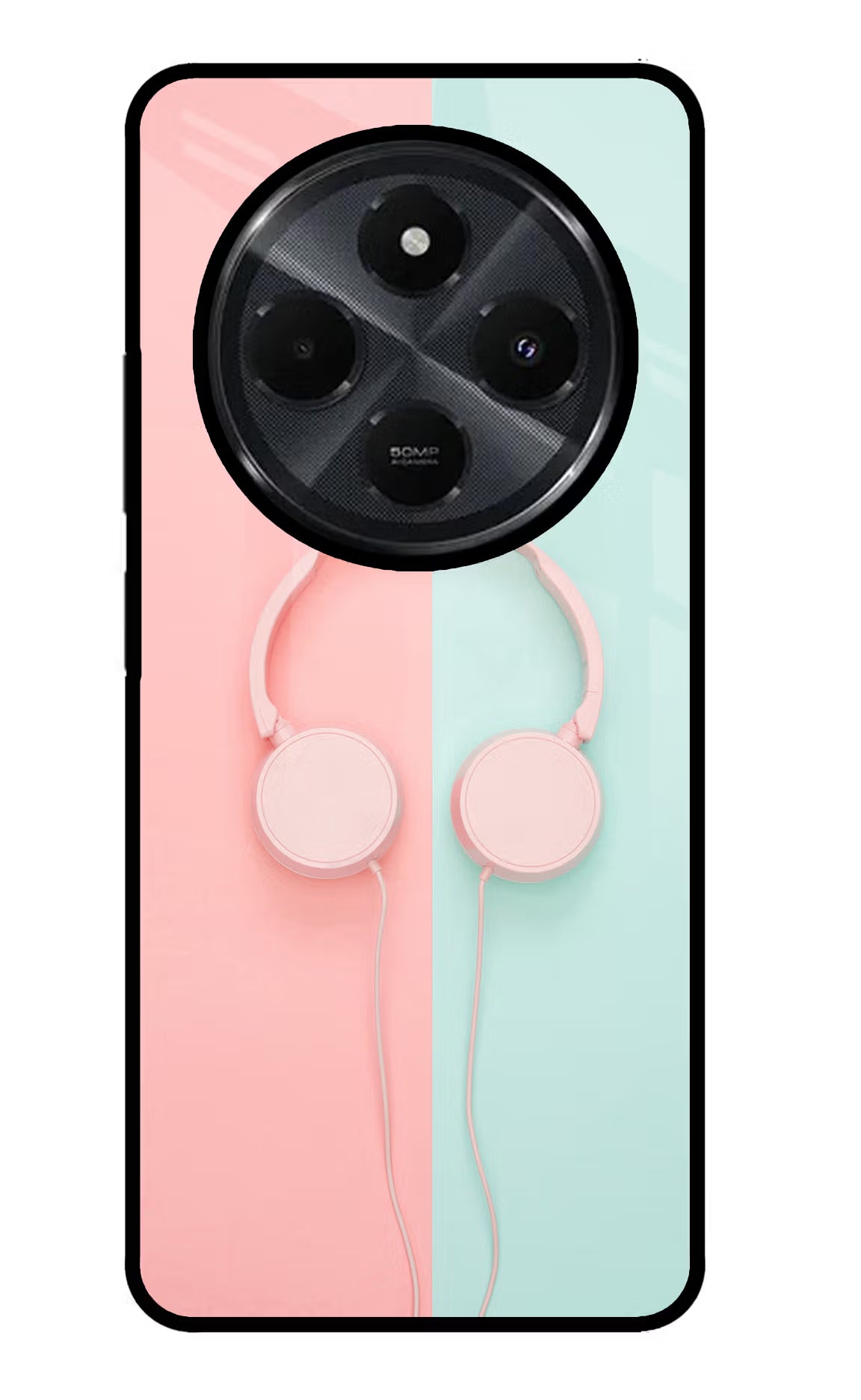 Music Lover Redmi 14C 5G Glass Case Back Cover by Casekaro