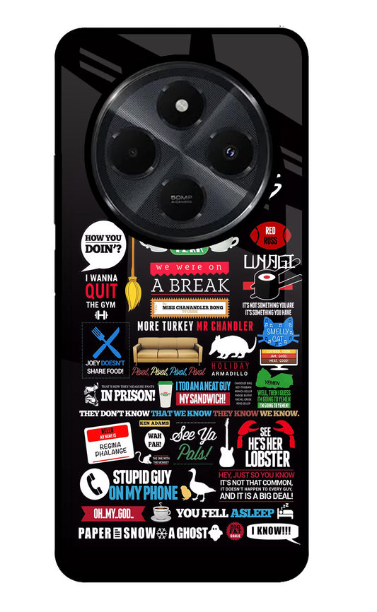 FRIENDS Redmi 14C 5G Glass Case