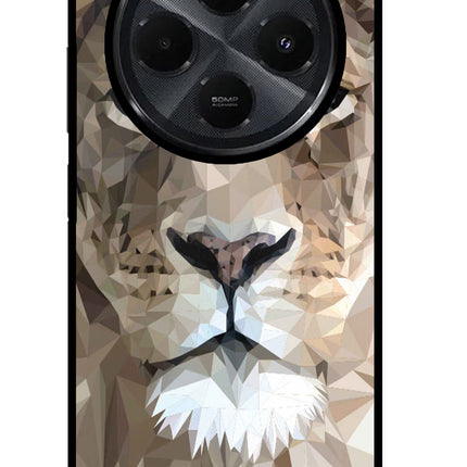 Lion Art Redmi 14C 5G Glass Case