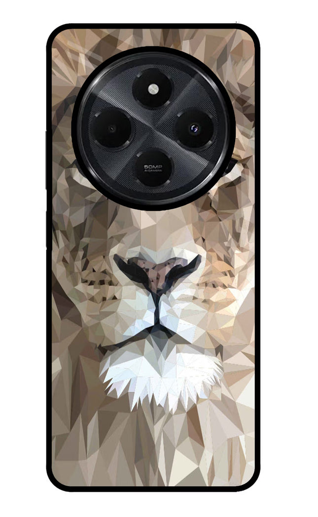 Lion Art Redmi 14C 5G Glass Case