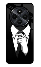 Black Tie Redmi 14C 5G Glass Case