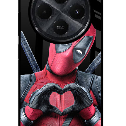Deadpool Redmi 14C 5G Glass Case