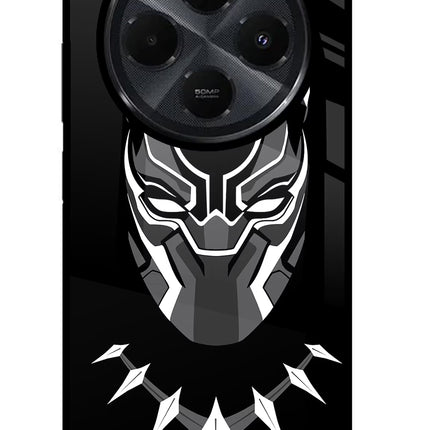 Black Panther Redmi 14C 5G Glass Case