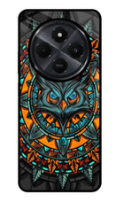 Angry Owl Art Redmi 14C 5G Glass Case