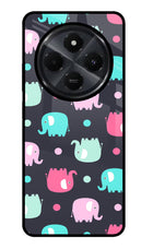 Elephants Redmi 14C 5G Glass Case