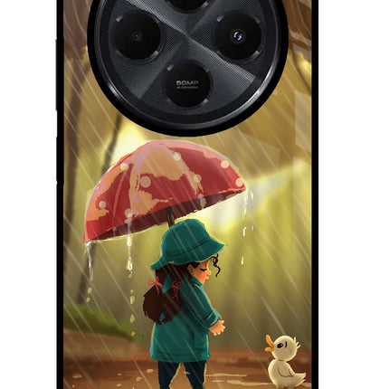 Rainy Day Redmi 14C 5G Glass Case
