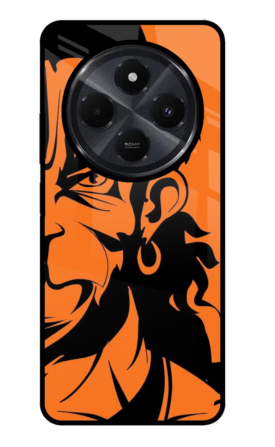 Hanuman Redmi 14C 5G Glass Case Back Cover by Casekaro