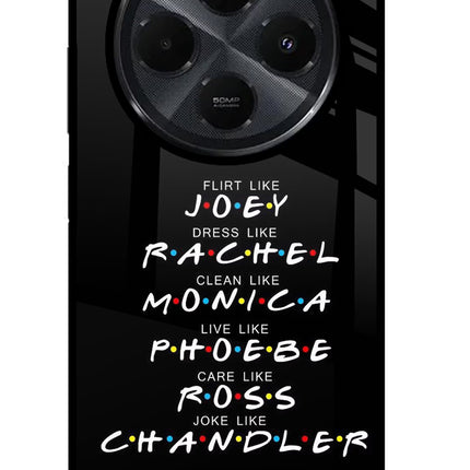 FRIENDS Character Redmi 14C 5G Glass Case
