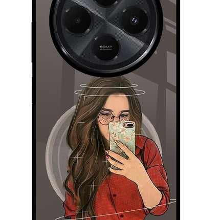 Selfie Queen Redmi 14C 5G Glass Case