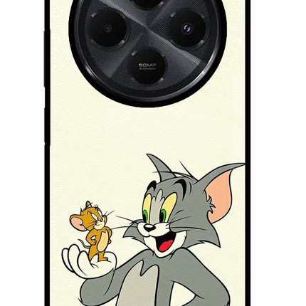 Tom & Jerry Redmi 14C 5G Glass Case