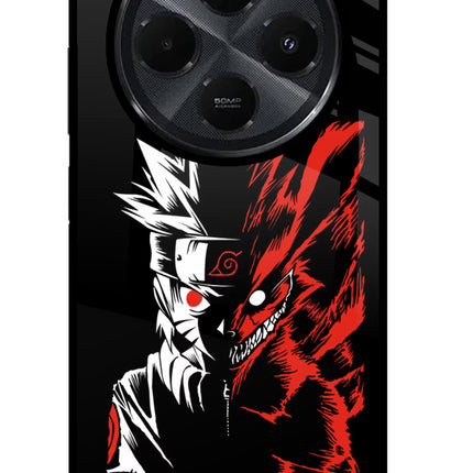 Naruto Two Face Redmi 14C 5G Glass Case