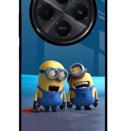 Minion Laughing Redmi 14C 5G Glass Case