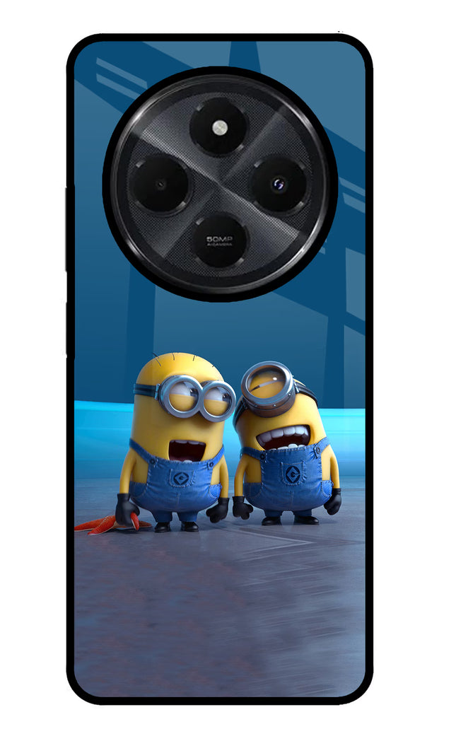 Minion Laughing Redmi 14C 5G Glass Case