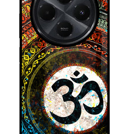 Om Cultural Redmi 14C 5G Glass Case