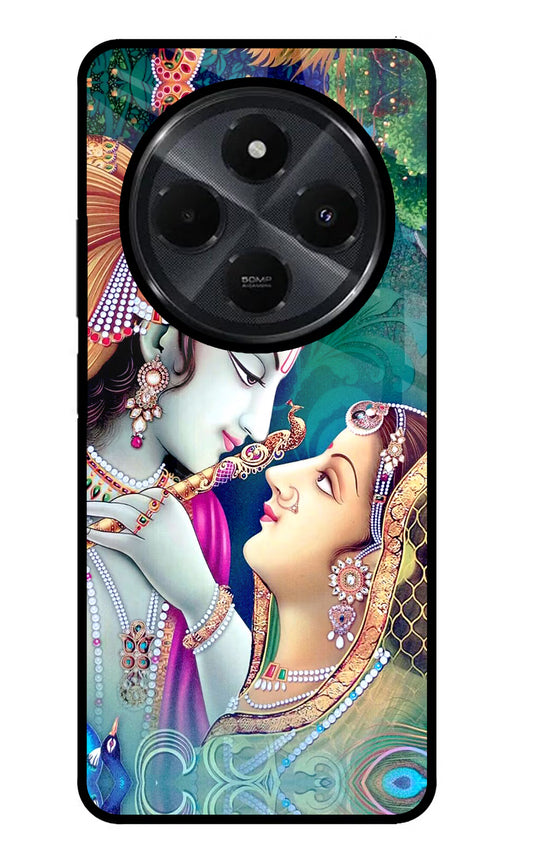 Lord Radha Krishna Redmi 14C 5G Glass Case