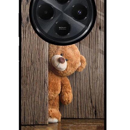 Teddy Wooden Redmi 14C 5G Glass Case