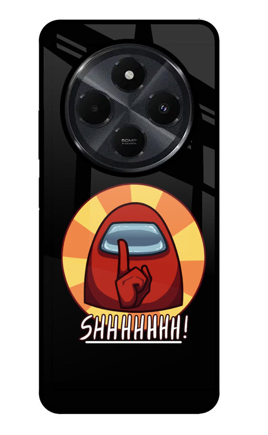 Among Us Shhh! Redmi 14C 5G Glass Case