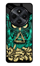 Green Owl Redmi 14C 5G Glass Case