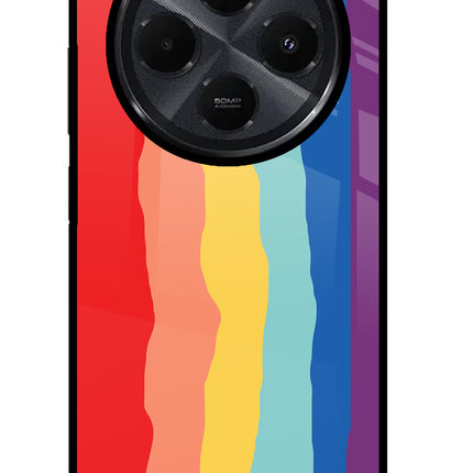Rainbow Redmi 14C 5G Glass Case
