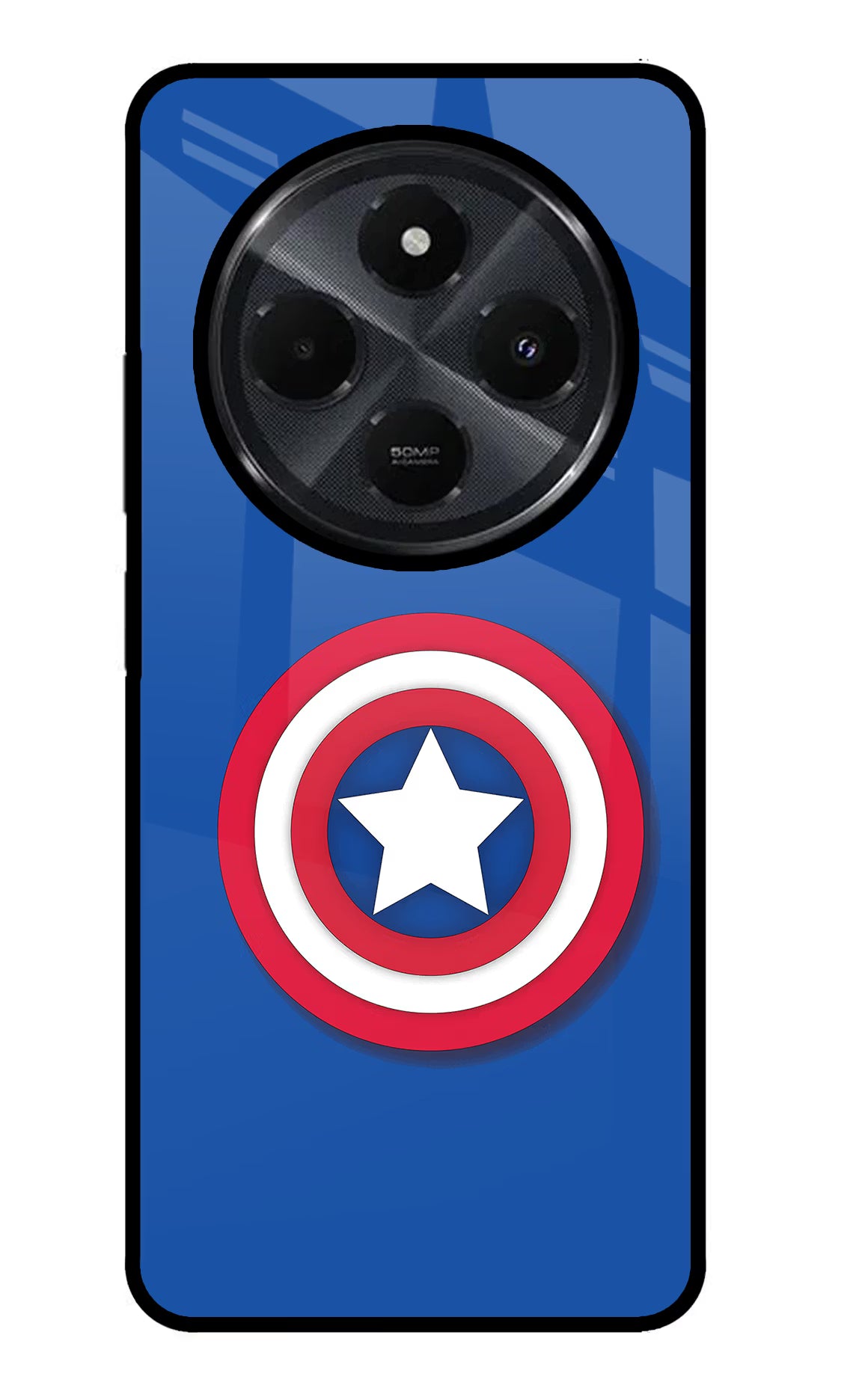 Shield Redmi 14C 5G Glass Case Back Cover by Casekaro