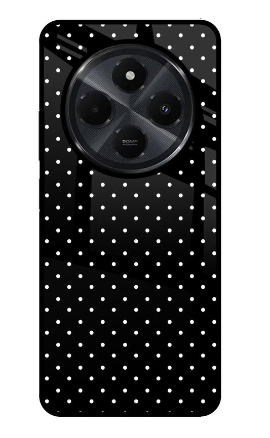 White Dots Redmi 14C 5G Glass Case
