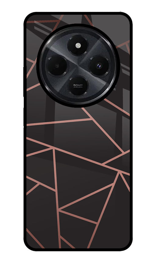 Geometric Pattern Redmi 14C 5G Glass Case