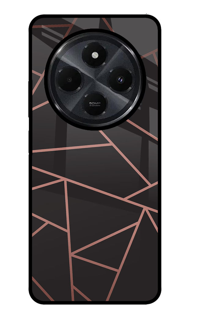 Geometric Pattern Redmi 14C 5G Glass Case