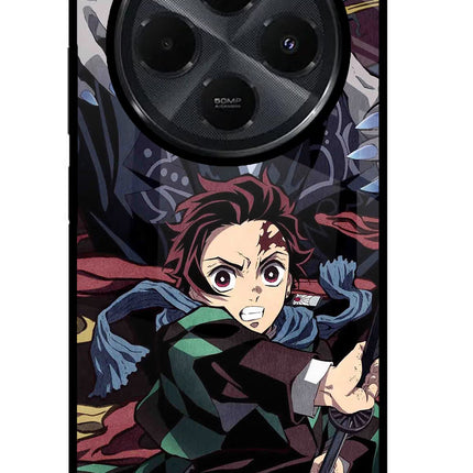 Demon Slayer Redmi 14C 5G Glass Case