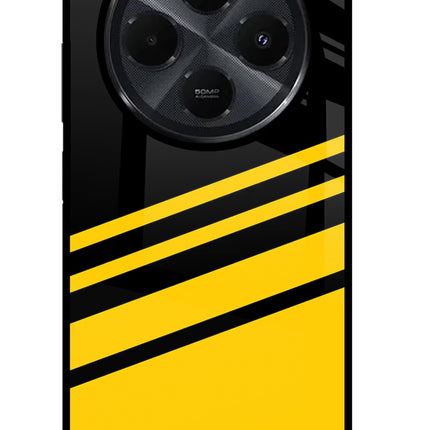 Yellow Shades Redmi 14C 5G Glass Case