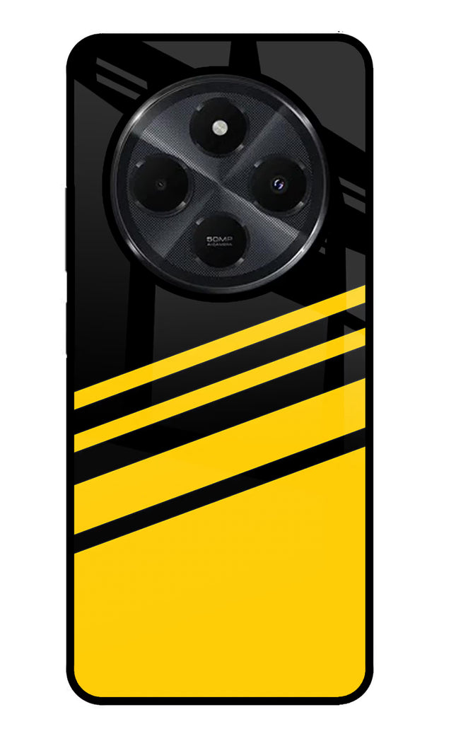 Yellow Shades Redmi 14C 5G Glass Case