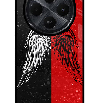 Wings Redmi 14C 5G Glass Case