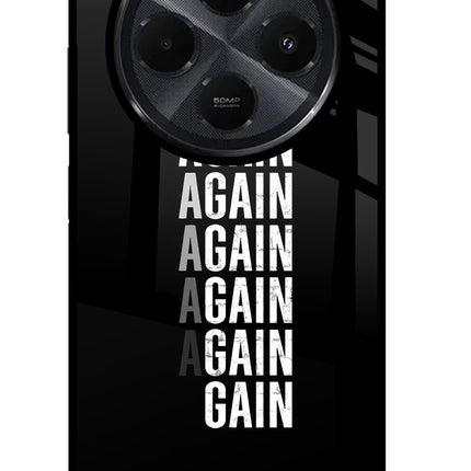 Again Again Gain Redmi 14C 5G Glass Case
