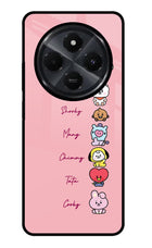 BTS names Redmi 14C 5G Glass Case